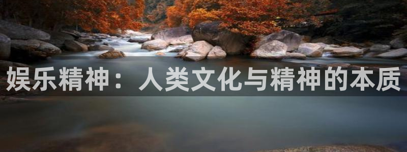 万赢娱乐：娱乐精神：人类文化与精神的本质