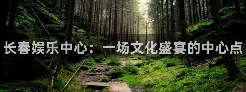 万赢娱乐app官网：长春娱乐中心：一场文化盛宴的中心点